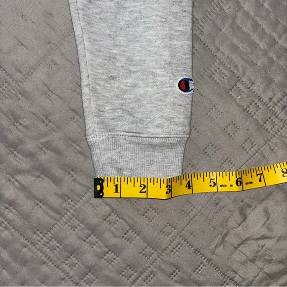 Gray champion hoodie, size L - Picture 7 of 9
